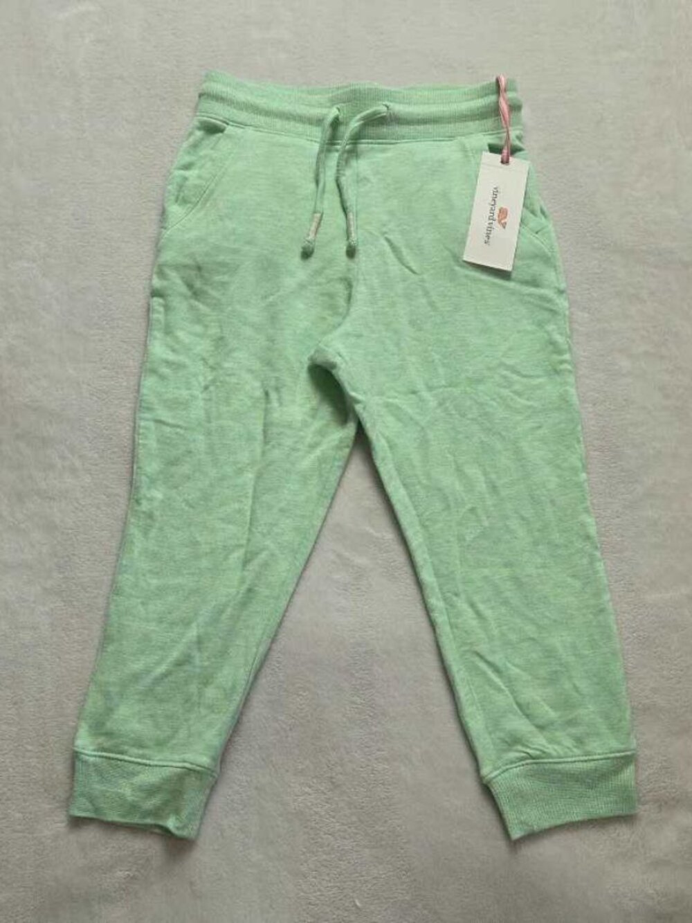 New toddler girl's 4T Vineyard Vines Dreamcloth joggers pants in Mist Green